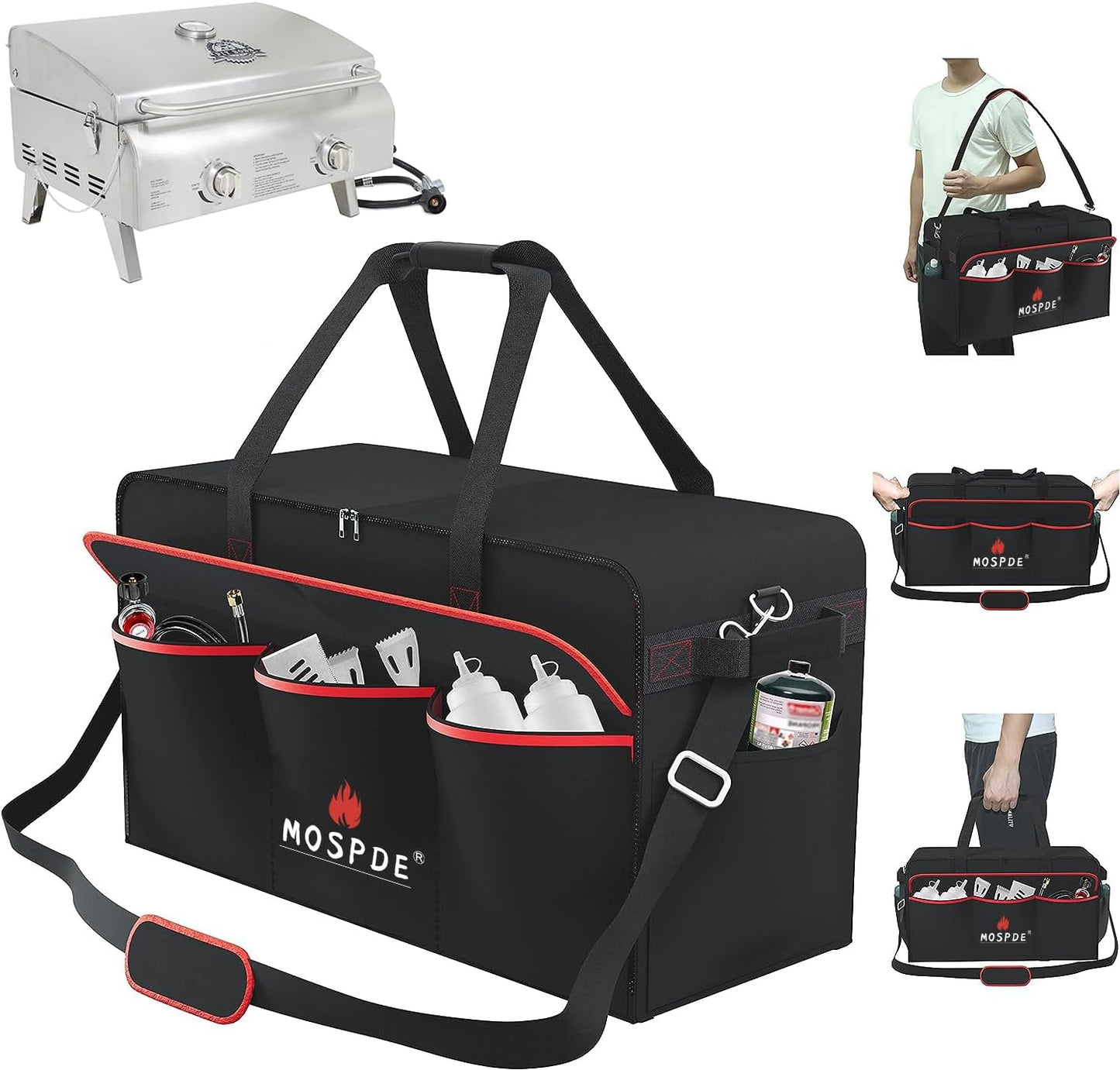 Bolsa transporte parrilla Pit Boss 600D portátil