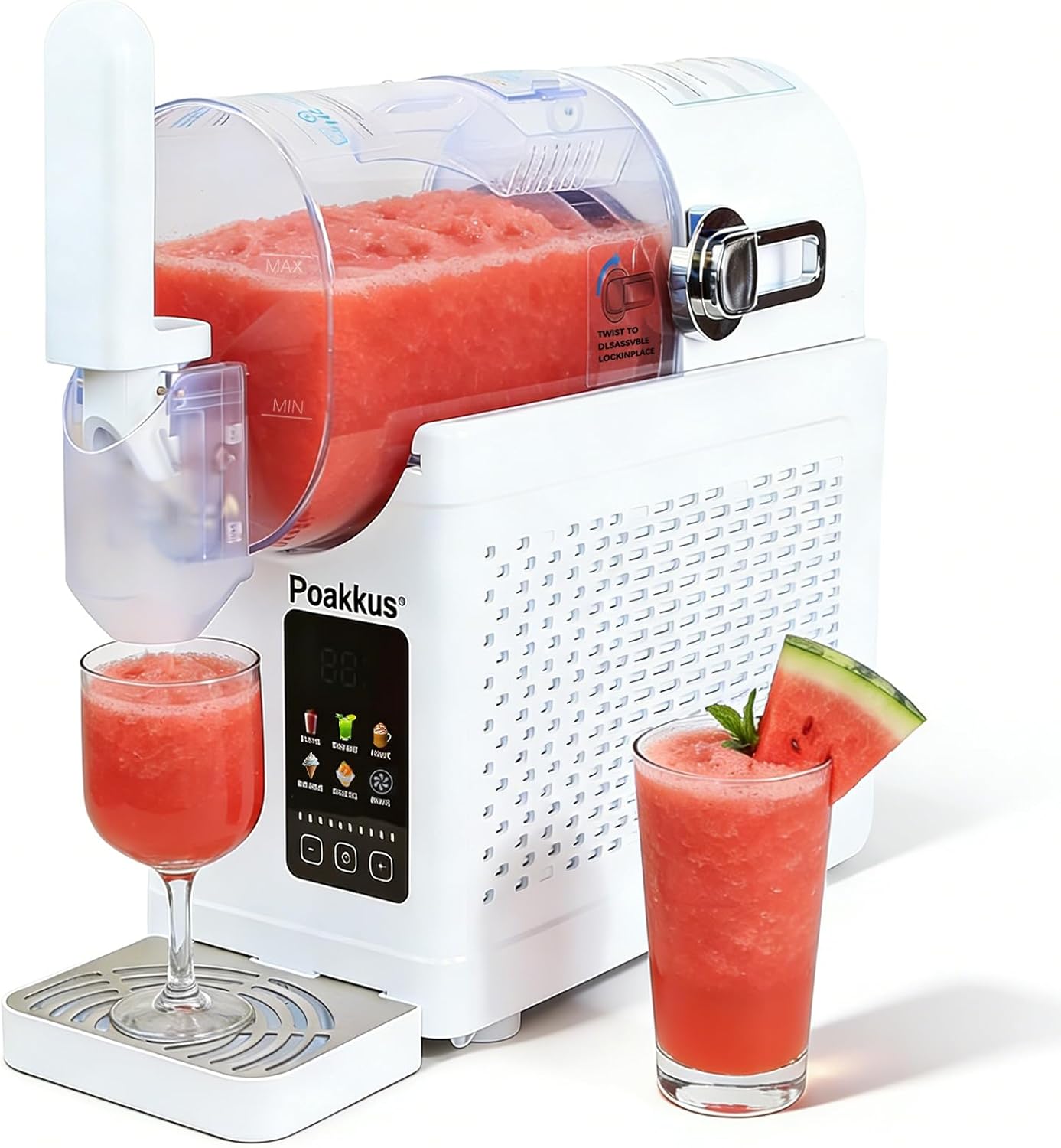 Máquina Granizados Sin Hielo 6 Programas Pantalla LED