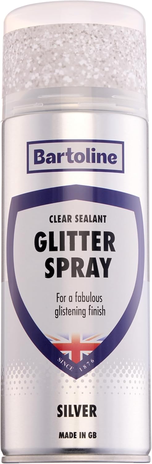Sellador purpurina plateada 13.5oz aerosol para madera