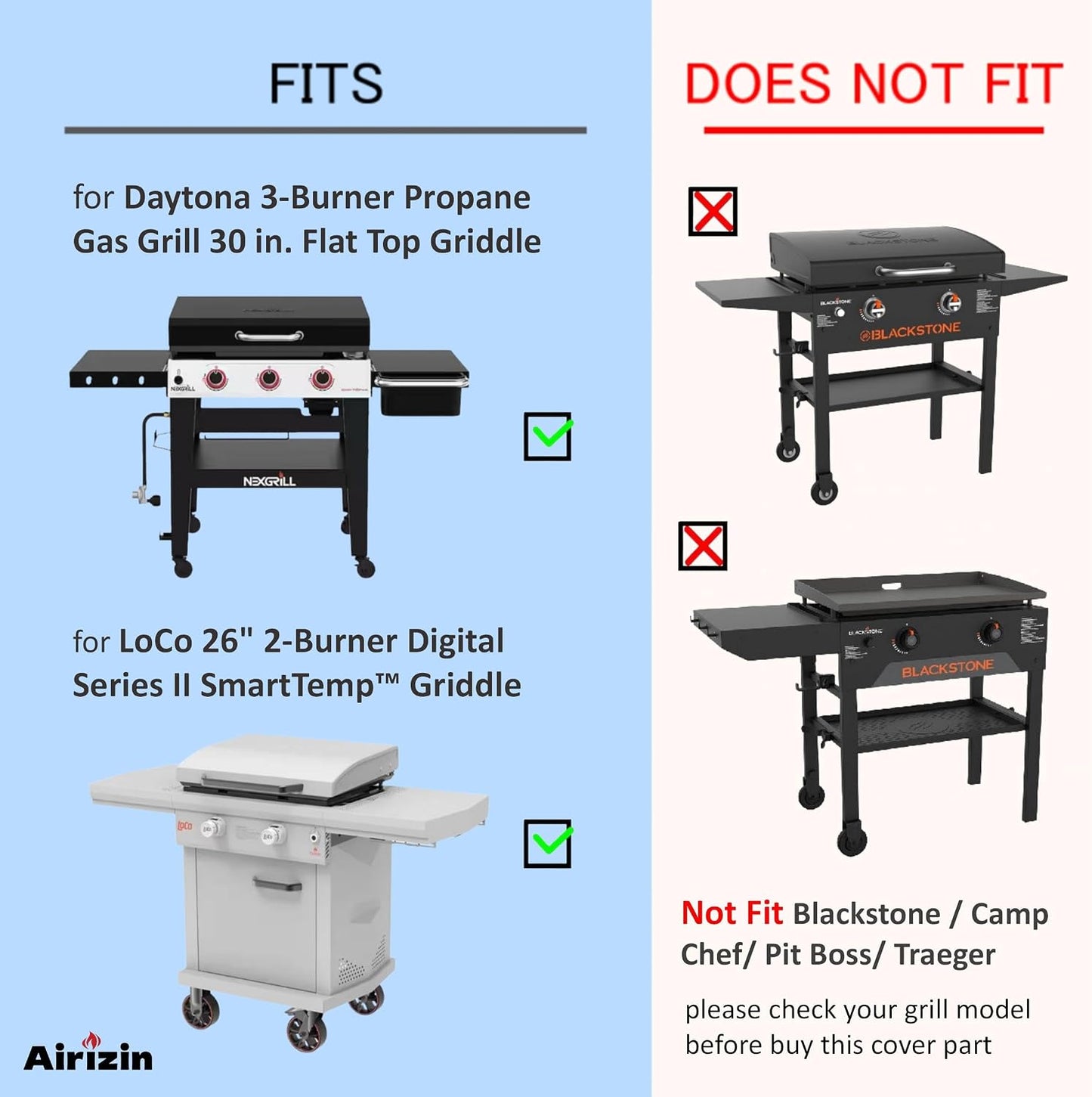 Cubierta parrilla Nexgrill Daytona 30 pulg 720-1057