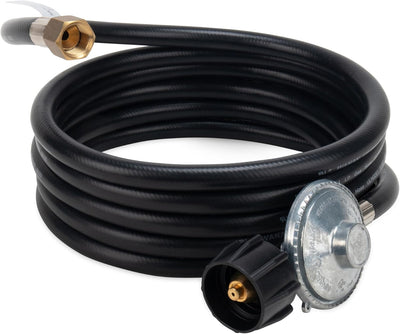Regulador gas baja presión manguera 12' 70000 BTUs/Hr