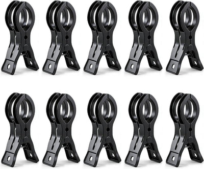 10 Clips Arco Globos Plástico 3.5pulg Accesorios Decoración