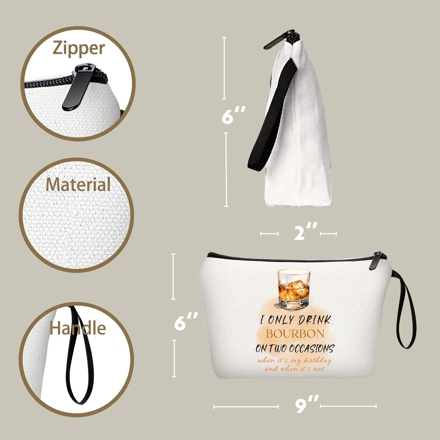 Bolsa cosméticos viaje regalo cumpleaños mujer