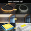 Tira LED flexible 16.4pies 3000K blanco cálido 480LED/M
