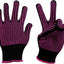 Guantes calor sublimación 2 pzas con silicona mujer