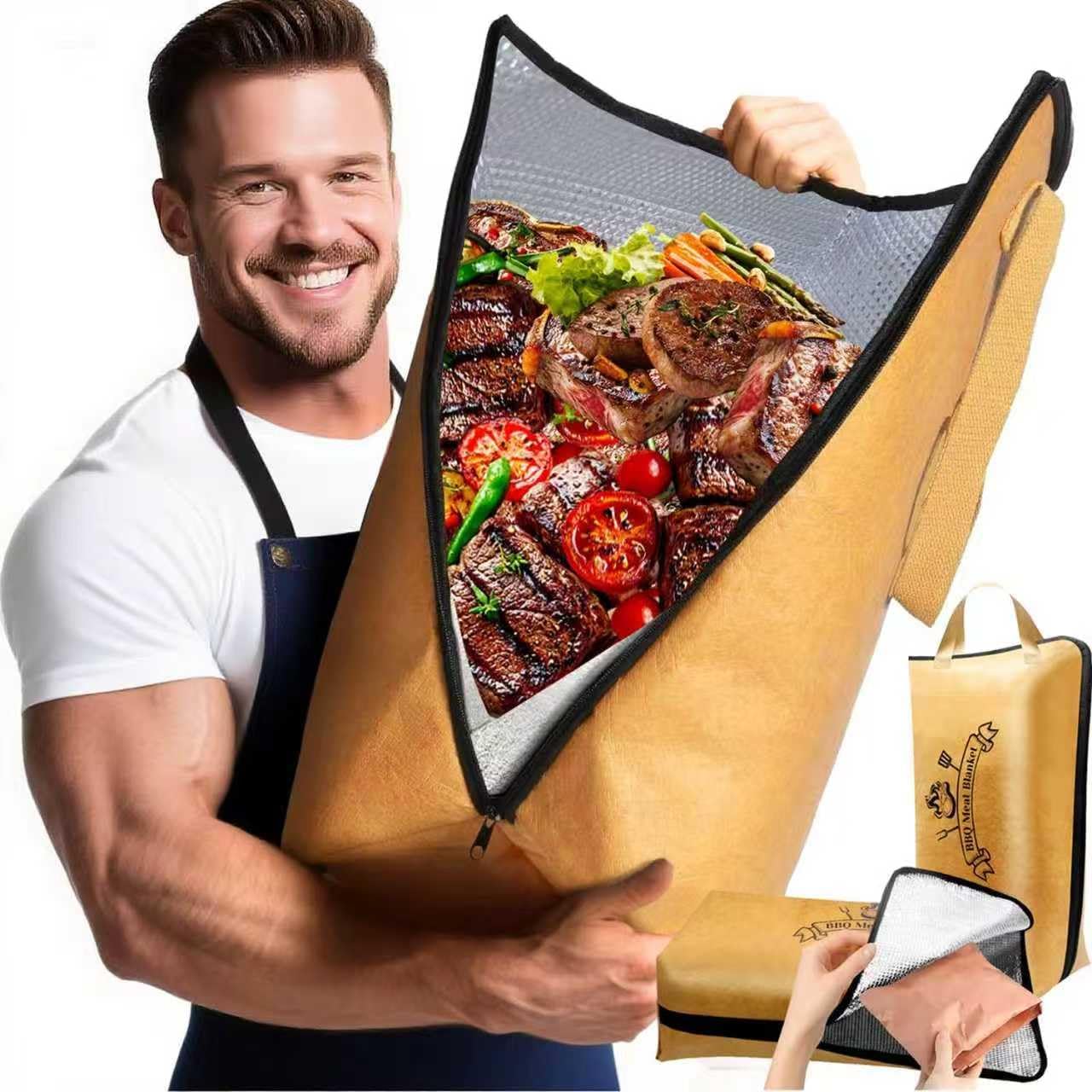 Manta térmica para parrilla reutilizable impermeable