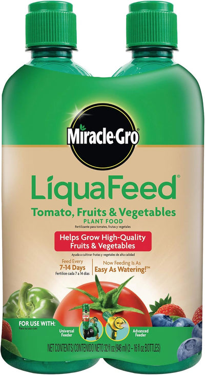 Paquete 2 Fertilizante LiquaFeed para tomate frutas vegetales