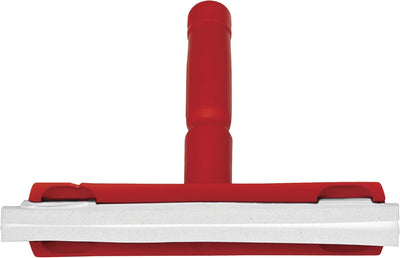 Escobilla goma banco 10" rojo