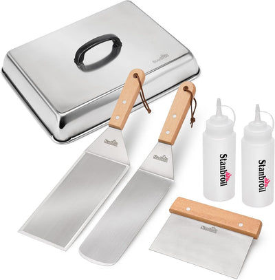 Set 6 accesorios parrilla Blackstone acero inox