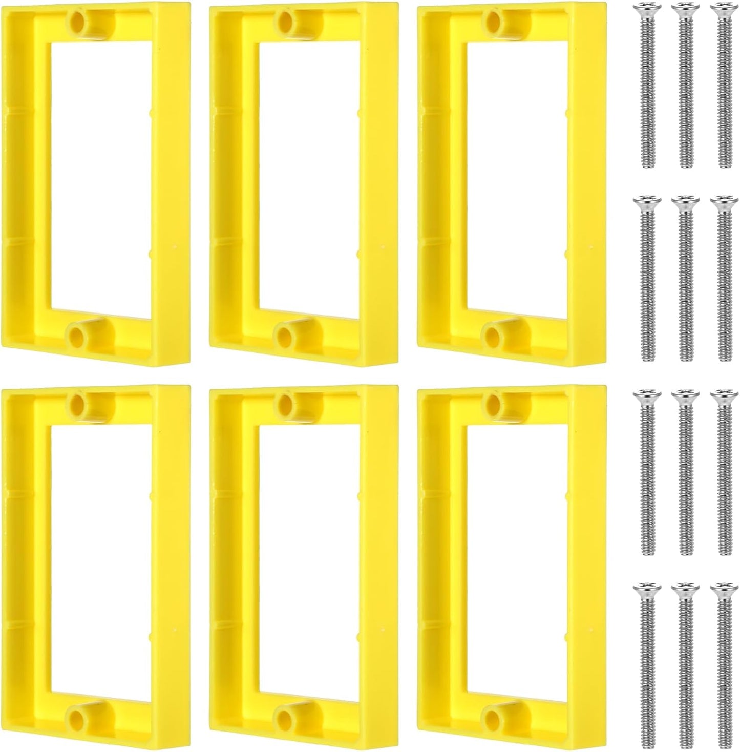 Extensor caja eléctrica 1/2pulg amarillo 12 s