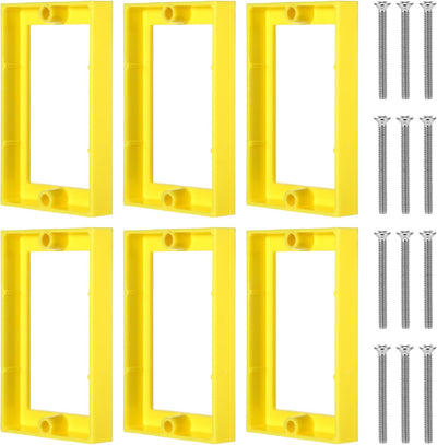 Extensor caja eléctrica 1/2pulg amarillo 12 s