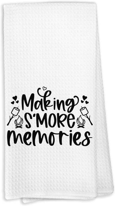 Toalla de cocina Camper Smores para regalo y decoración de campamento