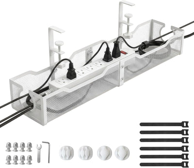 Bandeja organizadora cables 25.2pulg sin taladro