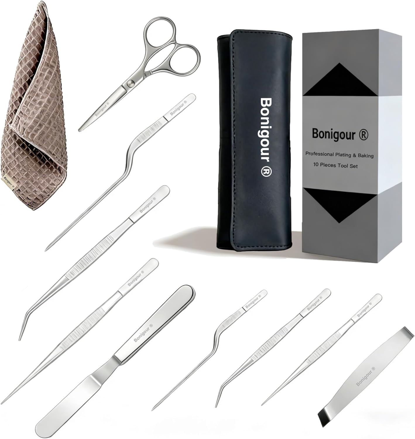 Set 10 Pzas Utensilios Pastelería Profesional