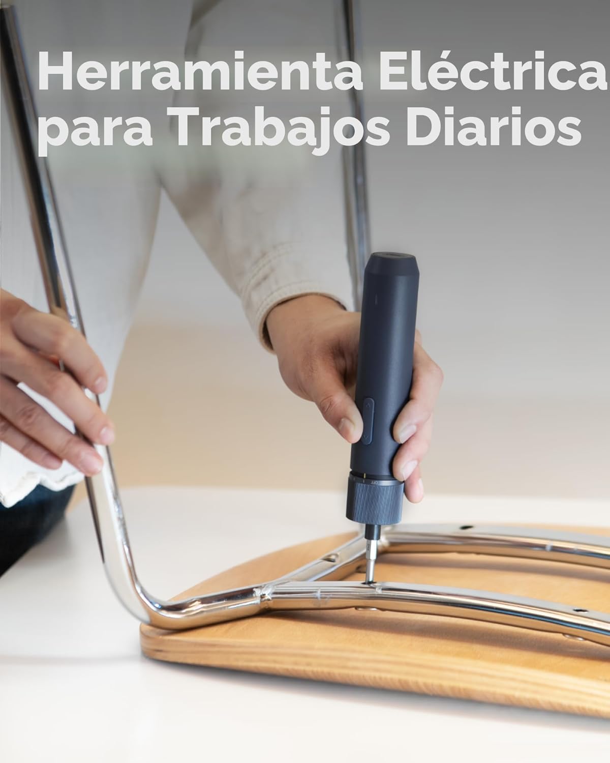Set 40 Pzas Herramientas con Destornillador LED