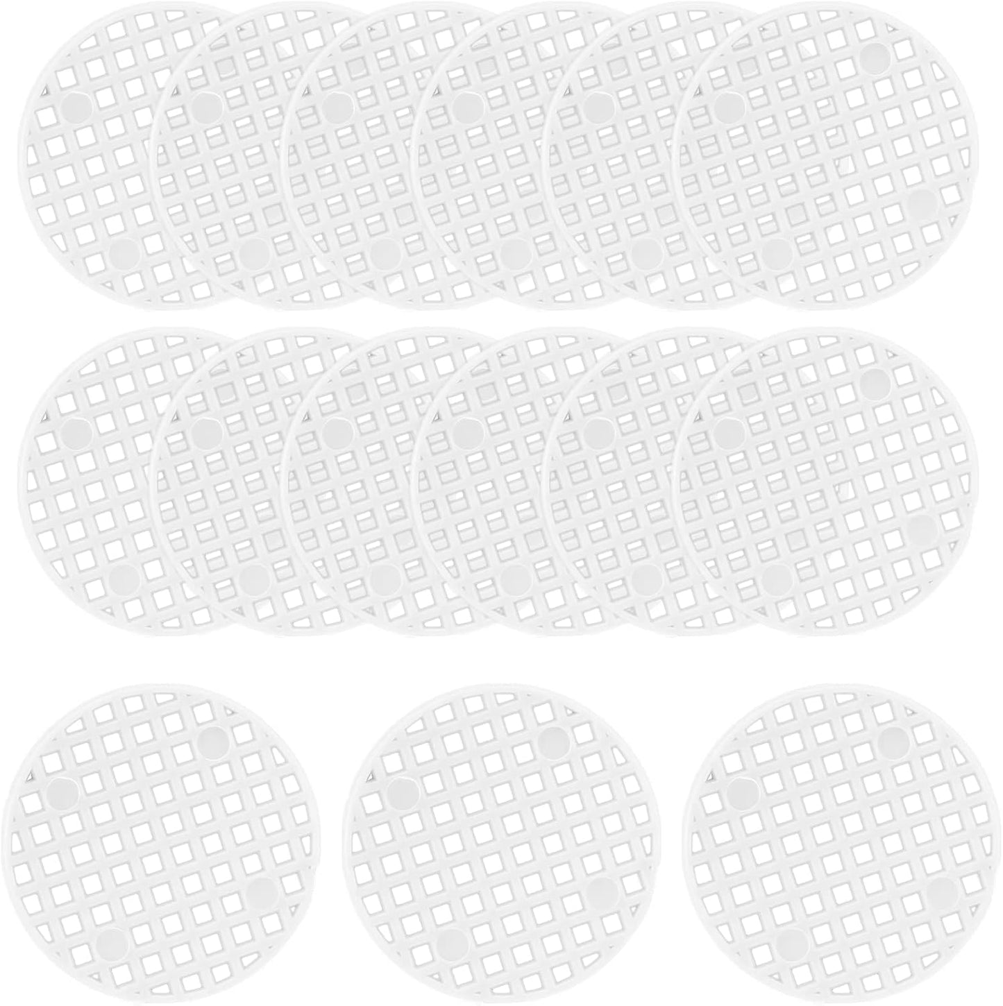 100 Pzas cubierta malla drenaje maceta bonsái