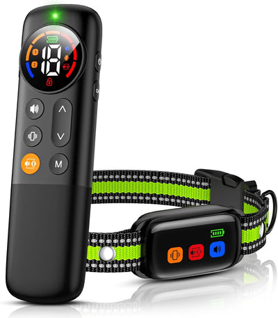 Collar vibratorio perros control remoto 3300pies impermeable