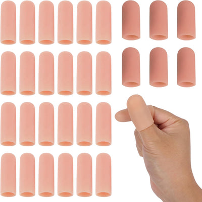 30 Protectores Dedos Silicona Gel Reutilizable Artritis