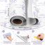 Papel tapiz lazo morado autoadhesivo 15.8x118.1pulg