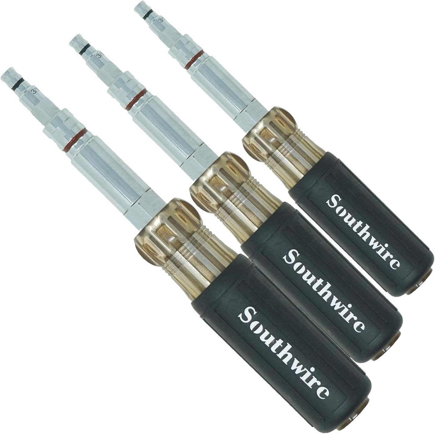 Destornillador 6en1 resistente paquete 3