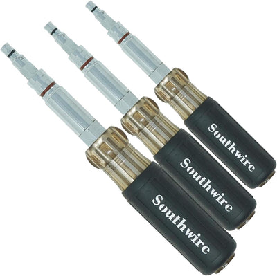 Destornillador 6en1 resistente paquete 3