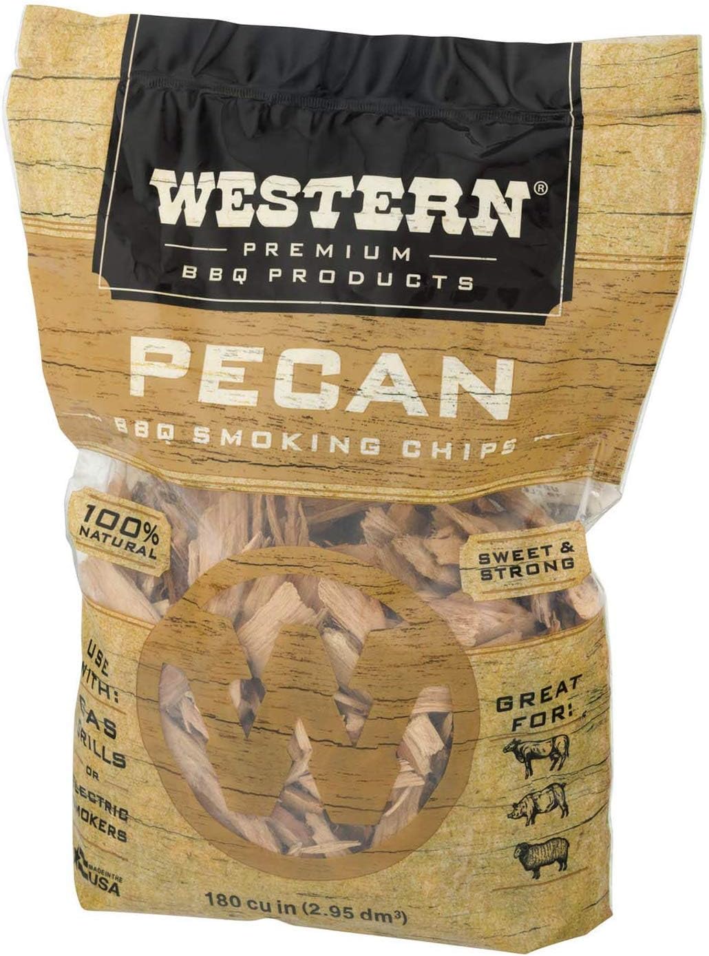 Paquete 3 chips madera ahumar sabor manzana nuez cereza