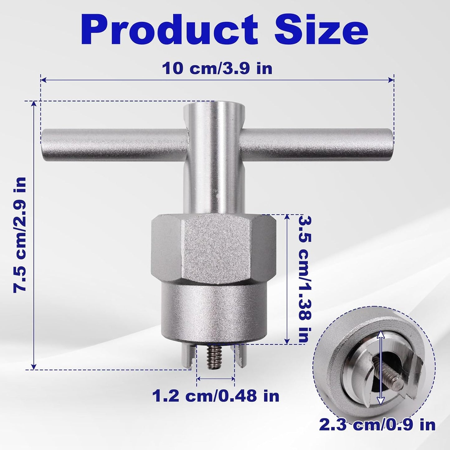 Herramienta para extraer cartuchos de grifo Moen 1200/1222/1225