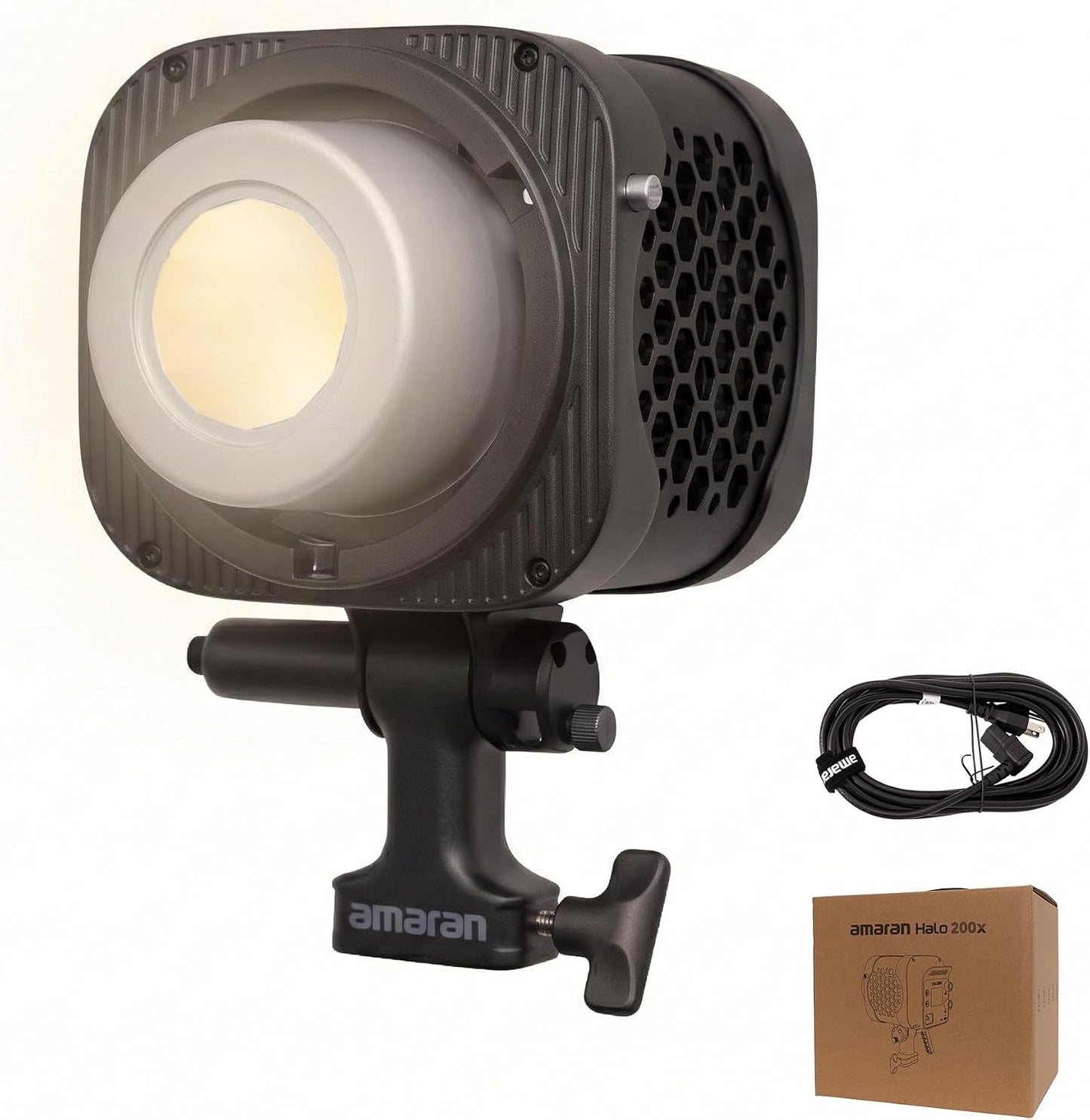 Luz LED COB bicolor 200W 2700K-6500K para estudio y video
