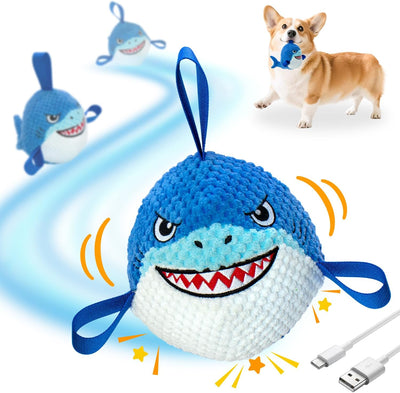 Juguetes interactivos perros pelota rebotadora recargable USB