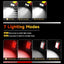 2 Luces Trabajo Magnéticas LED Recargables USB 7 Modos