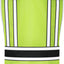 Chaleco reflectante clase 2 tráfico policial verde lima 4 puntos