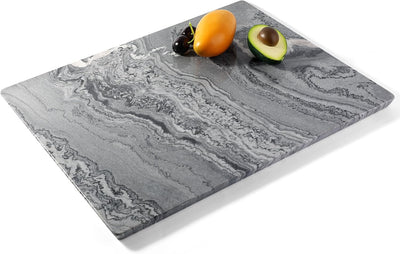 Tabla de cortar大理石 para cocina 16x12 pulgadas grande rectangular para queso y pastelería