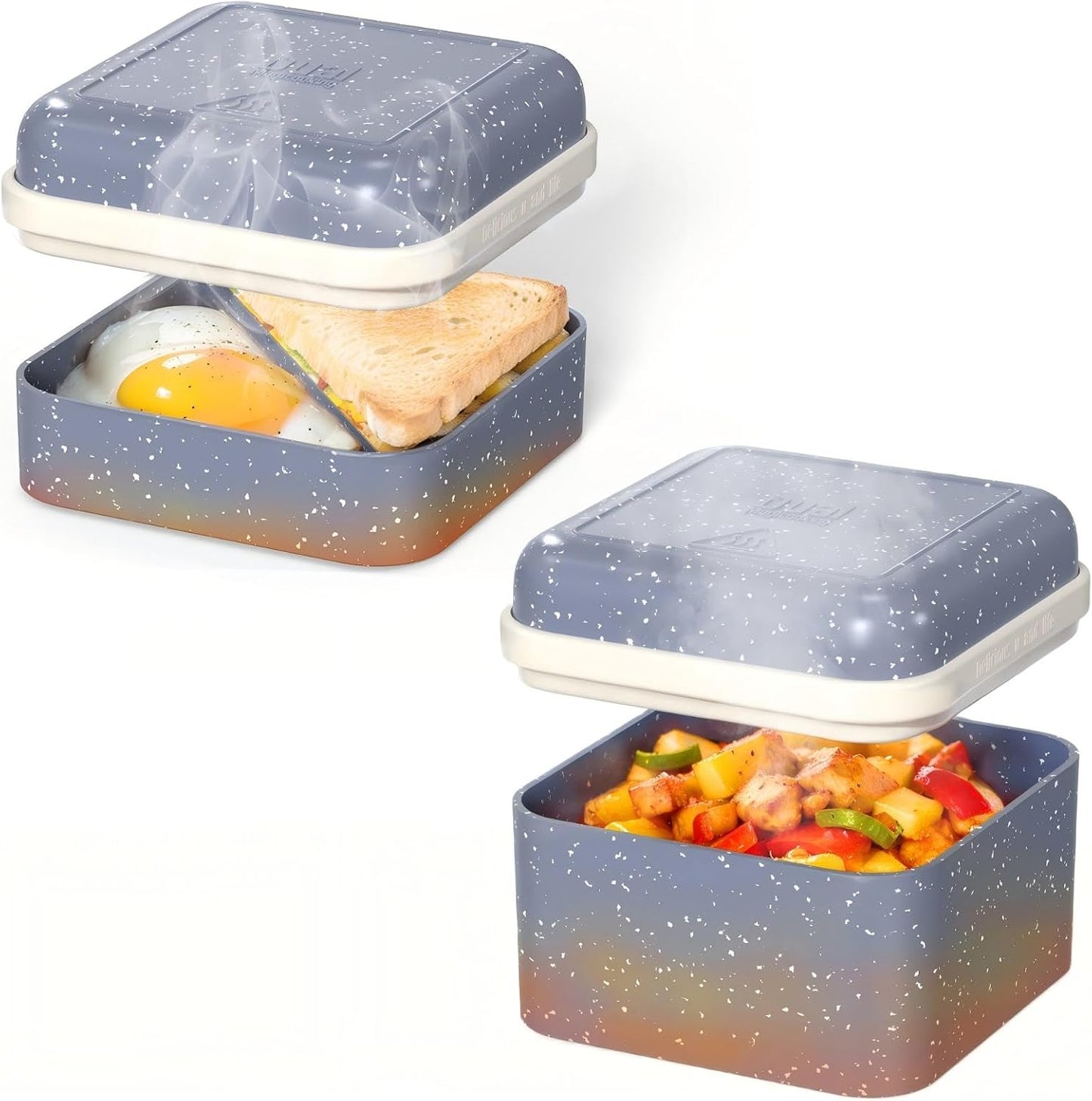 Caja coccion magica 7en1 utensilios microondas aluminio