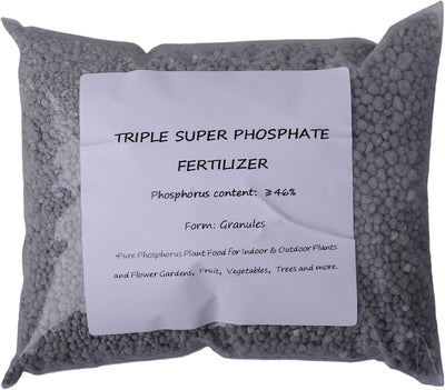 Fertilizante triple súper fosfato para plantas y jardines 1.9lb