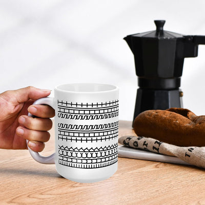 Taza de café con mensaje oculto 15 oz regalo único de Navidad