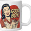 Taza Cerámica Vintage para Amantes de Perros Blanco
