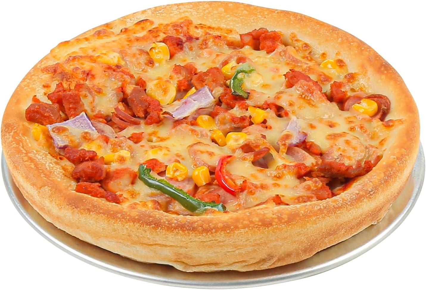 Rejilla para pizza aluminio 8 pulg 144 pzas ligera reutilizable