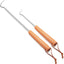 2 Aletas coleta 12x17pulg acero inox para carne