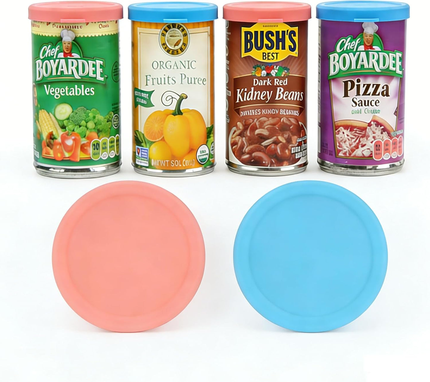 Tapas de silicona ajuste universal para latas estándar