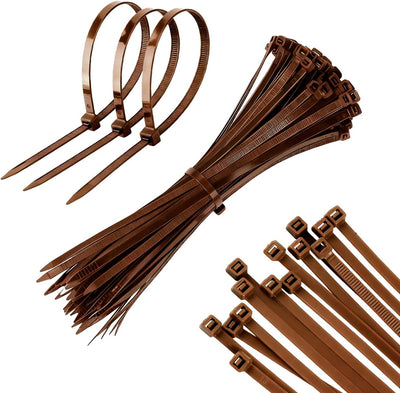 Bridas nailon 8pulg 18lb cierre auto para armarios eléctricos