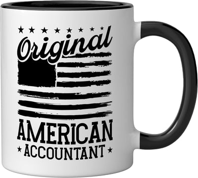 Taza cerámica americana patriotica bandera estadounidense