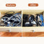 Bridas cables reutilizables 6pulg ajustable colorido
