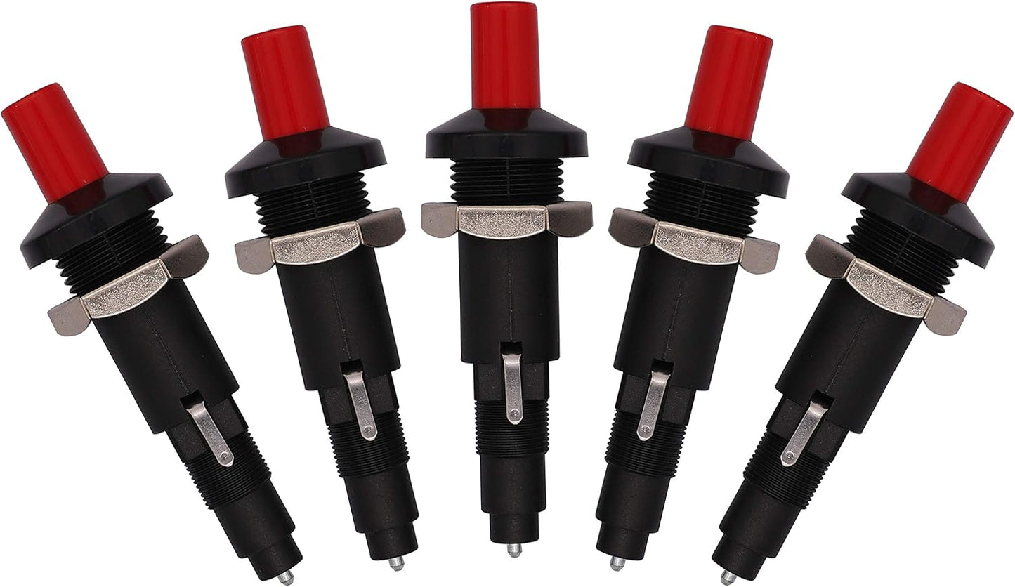 Calentador gas piezoeléctrico 2 salidas cerámica pack 5