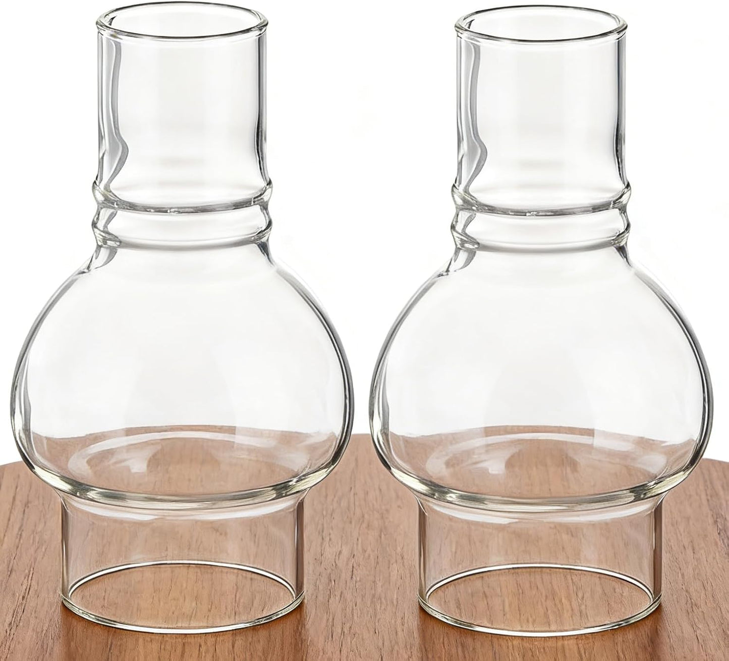 Lámpara aceite chimenea globo vidrio transparente