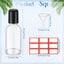 24 Botellas Vidrio 1.0oz Aceite Esencial Acero Inox