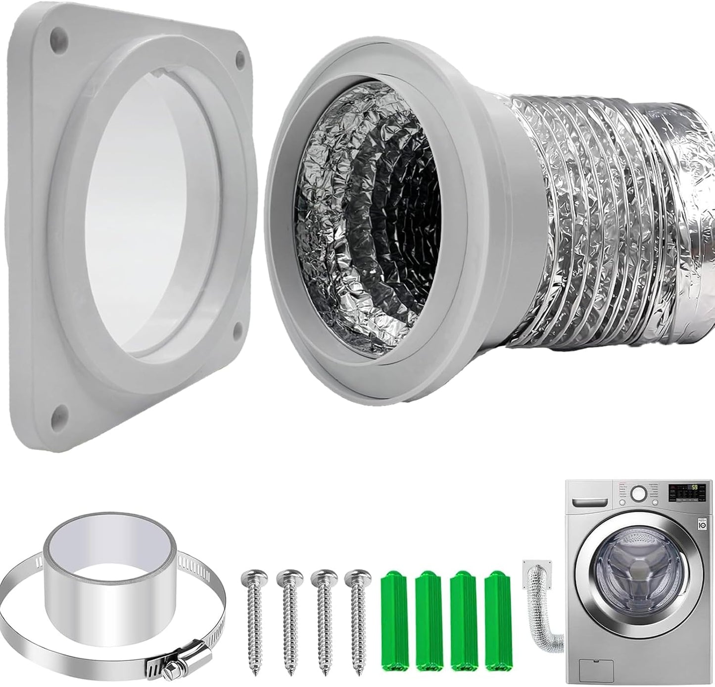 Kit conector magnético secadora conexión rápida 6ft 4pulg