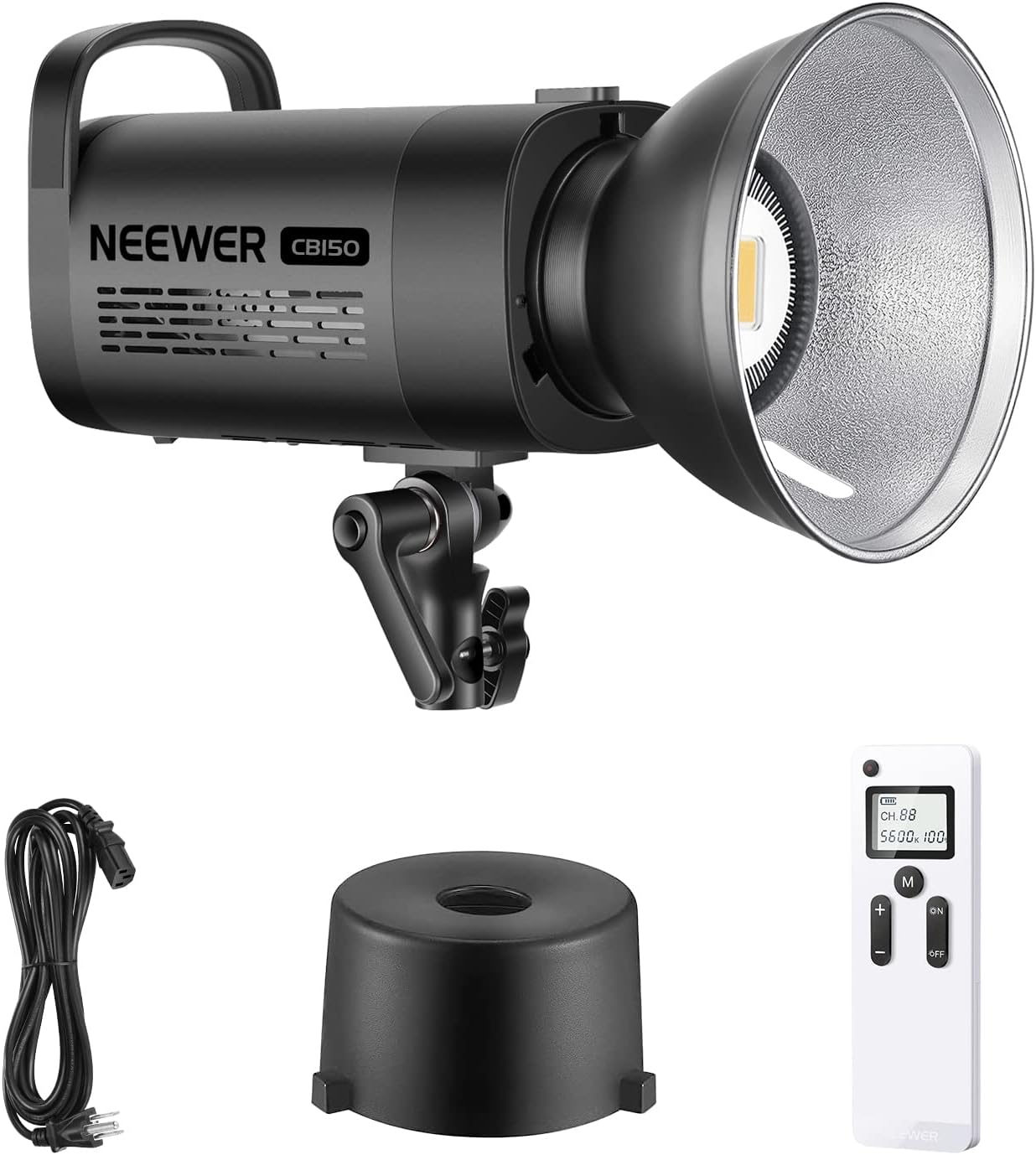 Luz video LED regulable 150W 5600K control remoto 2.4G