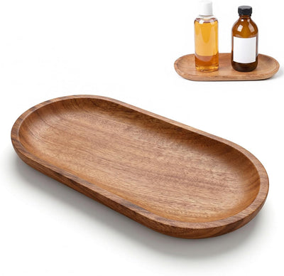 Platos madera servir bandejas 8.5x4.3pulg mini charcutería