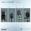 Enchufe L6-15R 15A 250V grado industrial negro