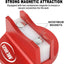 Almohadilla magnética aluminio adaptador riel soldadura rojo